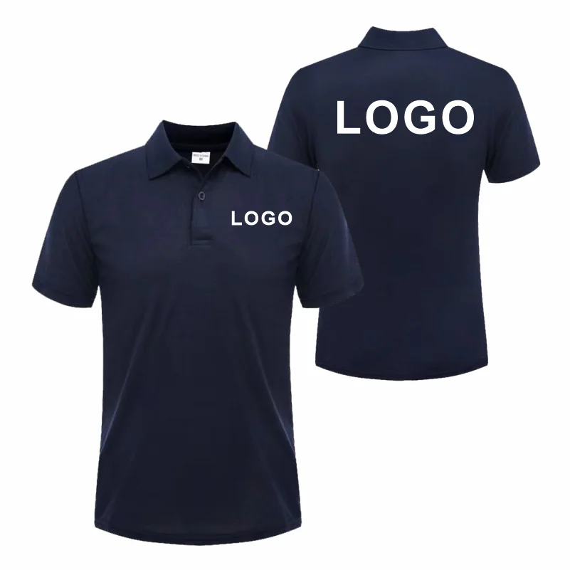 Polo Shirt Pique - Kaos Polo Logo Kustom Pria Wanita