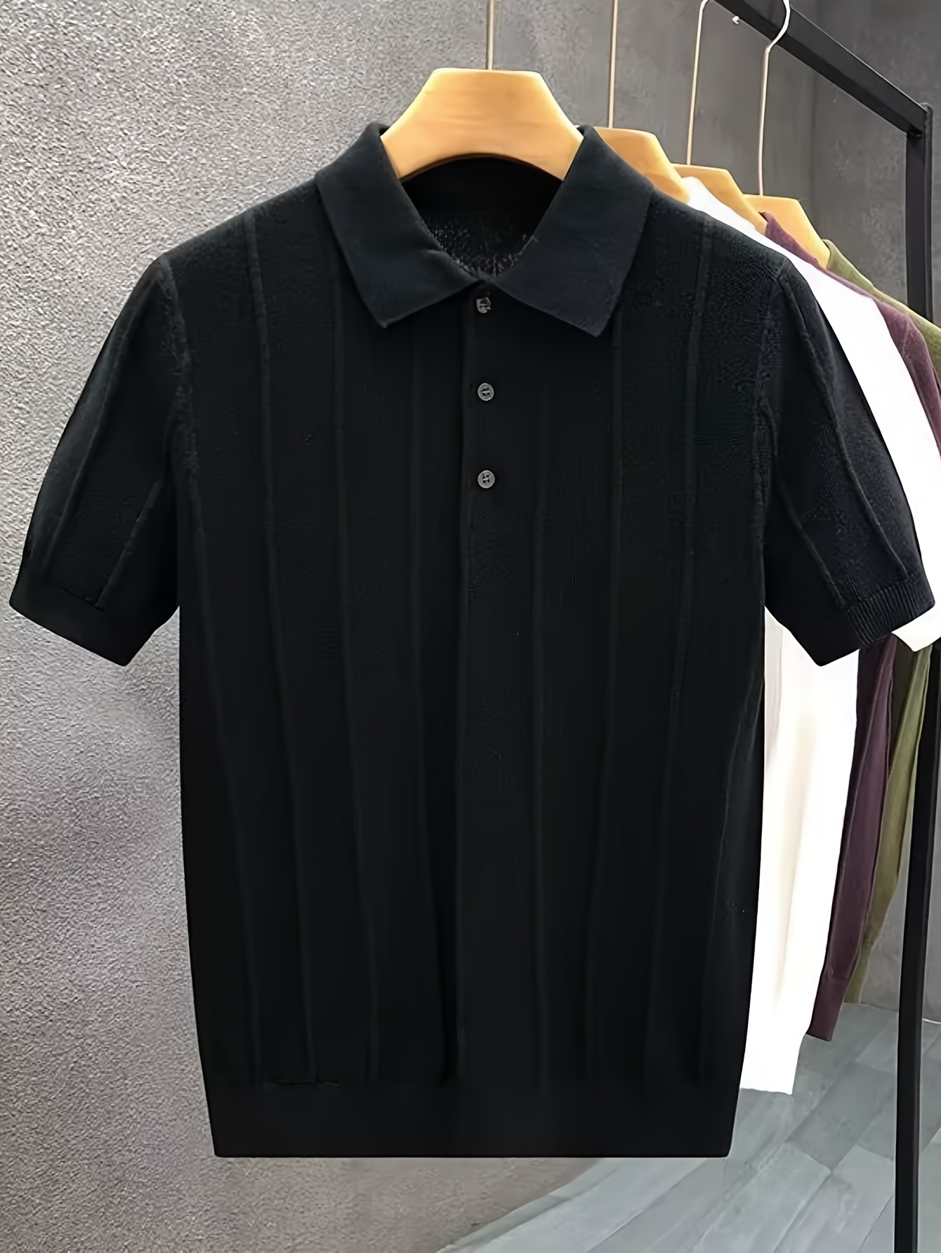 Kaos Polo Rajut Lengan Pendek  - Polo Shirt Pique ulasan dan harga