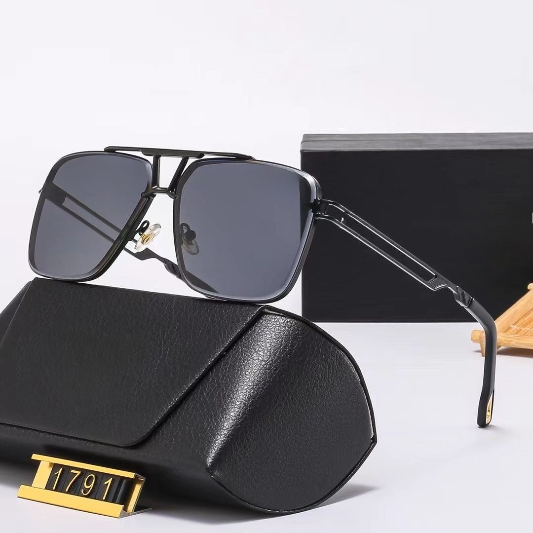Kacamata Hitam Pria Mewah Berl - Sunglasses Aviator Polarized ulasan dan harga