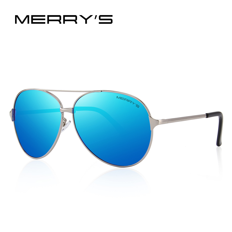 Merrys Desain Pria/Wanita Klas - Sunglasses Aviator Polarized ulasan dan harga