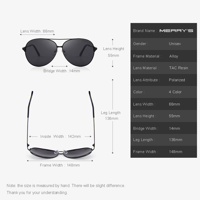 Merrys Desain Pria/Wanita Klas - Sunglasses Aviator Polarized ulasan dan harga