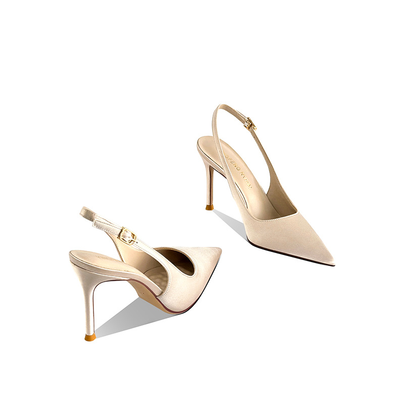 Sandal Wanita Hak Tipis Model  - Casual Sandal Leather ulasan dan harga