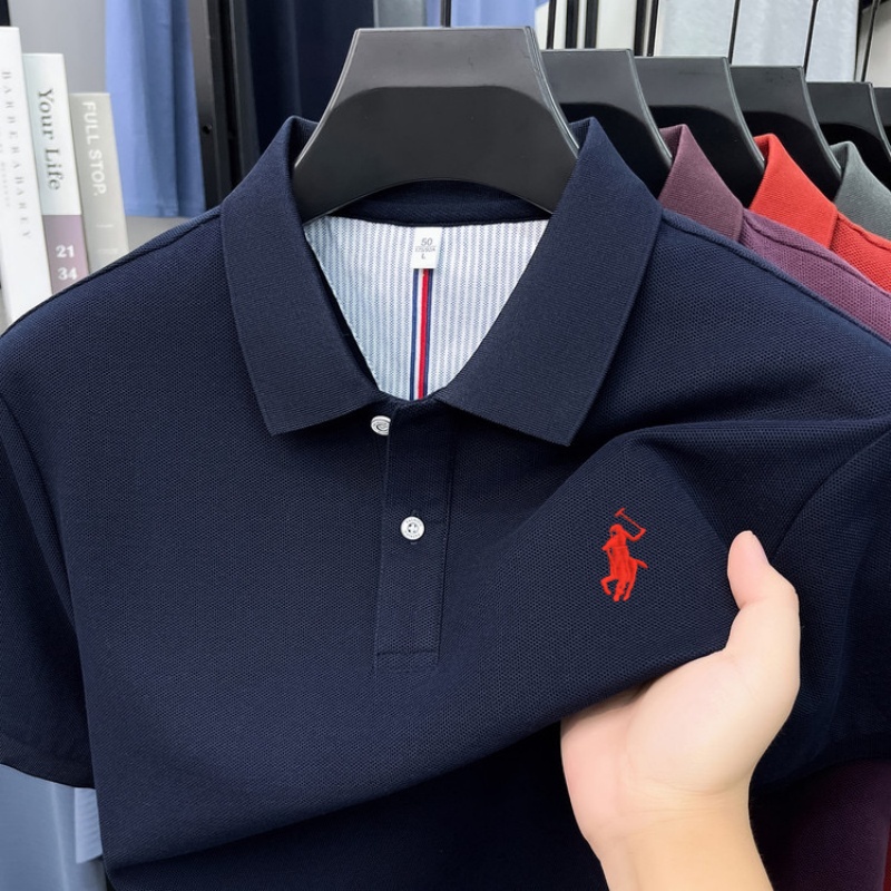 Kaos Polo Lengan Pendek Pria 1 - Polo Shirt Pique ulasan dan harga