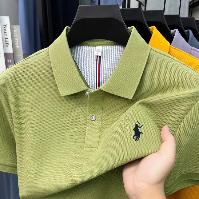 Kaos Polo Lengan Pendek Pria 1 - Polo Shirt Pique ulasan dan harga